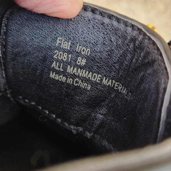 SEVEN7 Flat iron Lug Sole Boots‎ - Picture 5 of 10